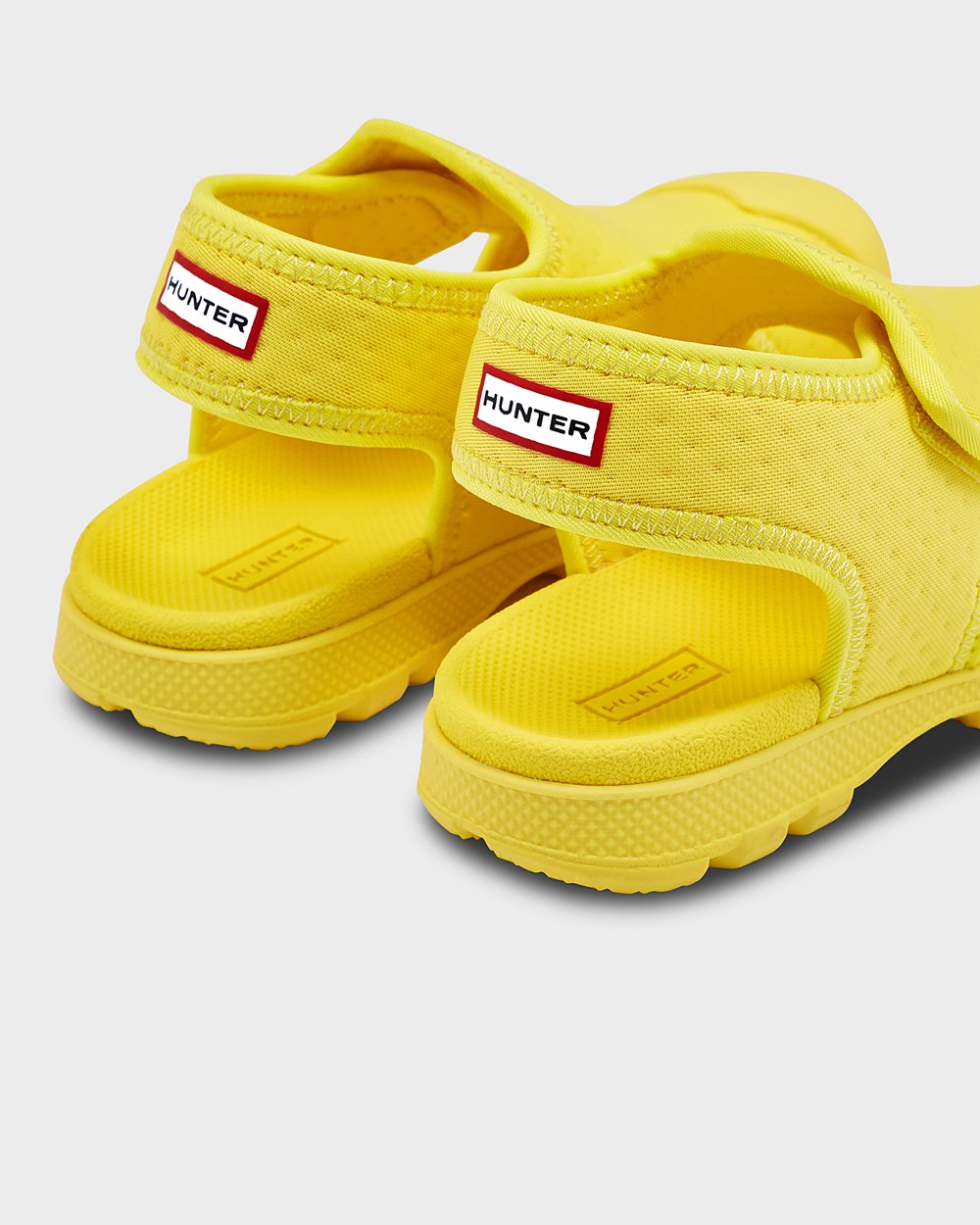 Kids Hunter Sandals Yellow - Original Little Outdoor Walking - 0396187-DV